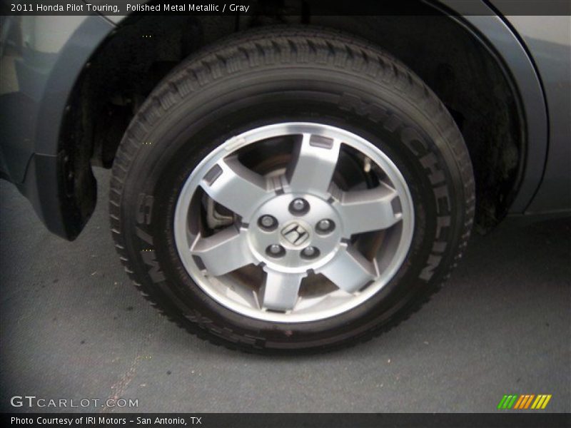 Polished Metal Metallic / Gray 2011 Honda Pilot Touring