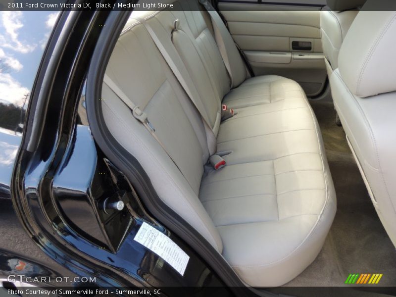 Black / Medium Light Stone 2011 Ford Crown Victoria LX
