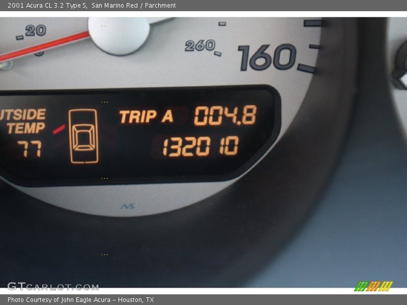 San Marino Red / Parchment 2001 Acura CL 3.2 Type S