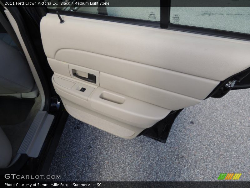 Black / Medium Light Stone 2011 Ford Crown Victoria LX