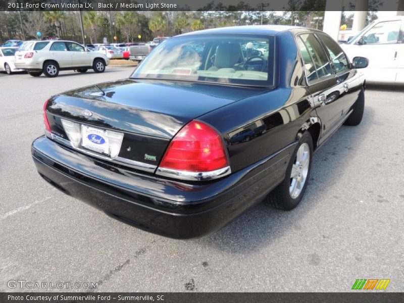 Black / Medium Light Stone 2011 Ford Crown Victoria LX