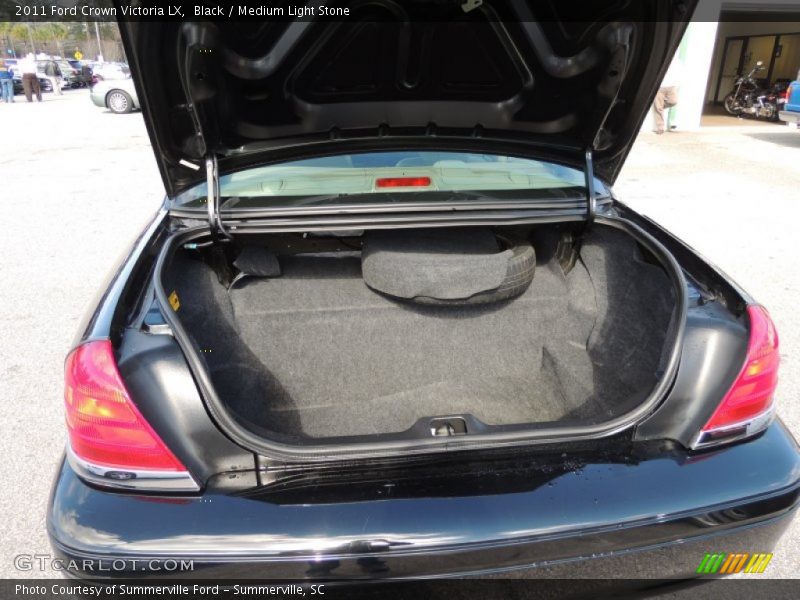 Black / Medium Light Stone 2011 Ford Crown Victoria LX