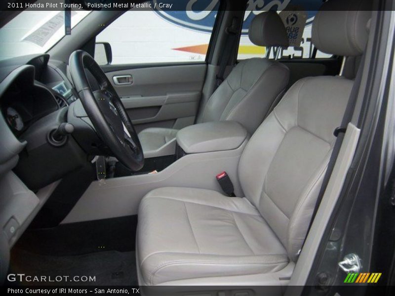 Polished Metal Metallic / Gray 2011 Honda Pilot Touring