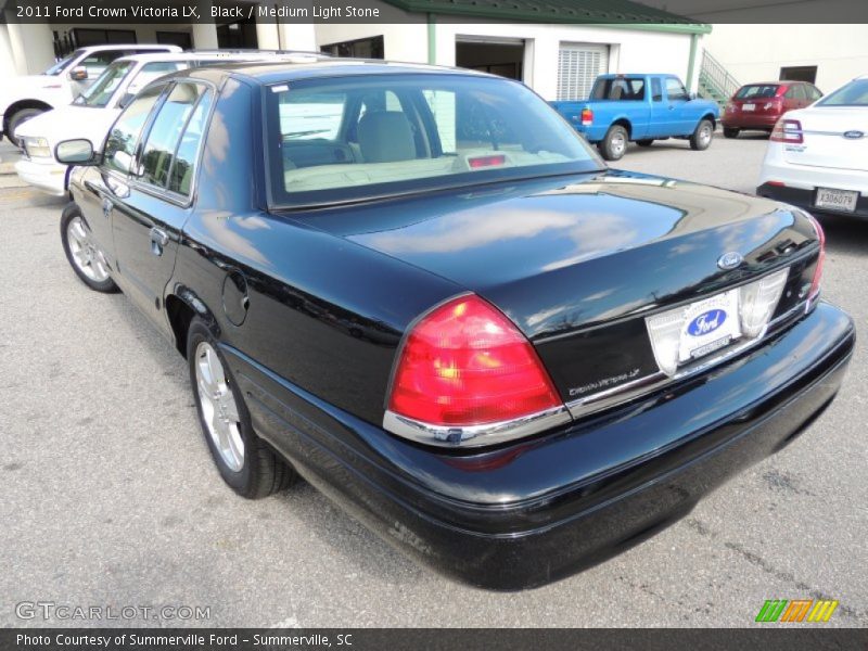 Black / Medium Light Stone 2011 Ford Crown Victoria LX
