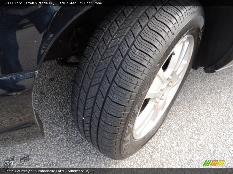 Black / Medium Light Stone 2011 Ford Crown Victoria LX