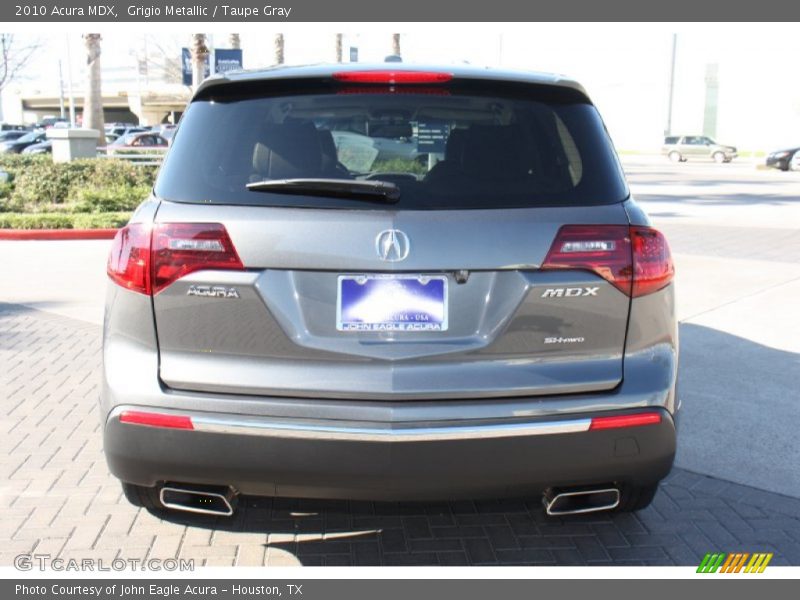 Grigio Metallic / Taupe Gray 2010 Acura MDX