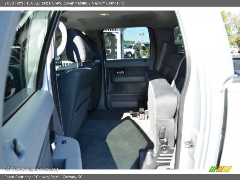 Silver Metallic / Medium/Dark Flint 2008 Ford F150 XLT SuperCrew