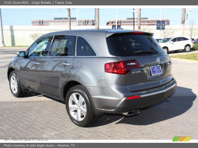 Grigio Metallic / Taupe Gray 2010 Acura MDX