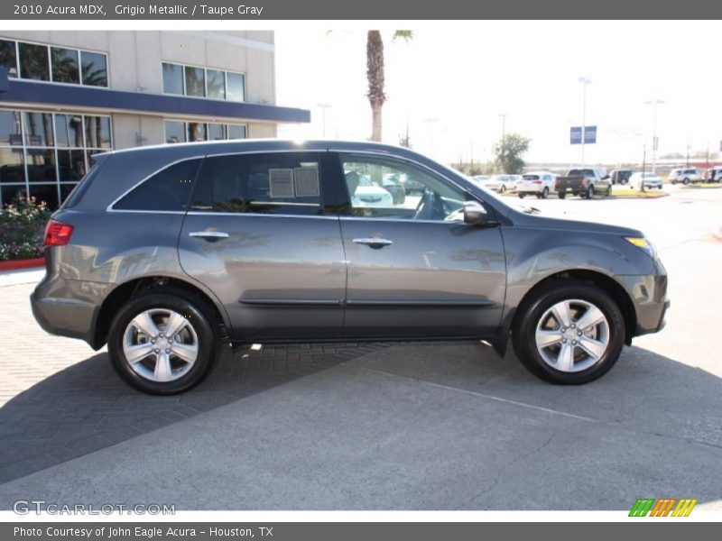 Grigio Metallic / Taupe Gray 2010 Acura MDX