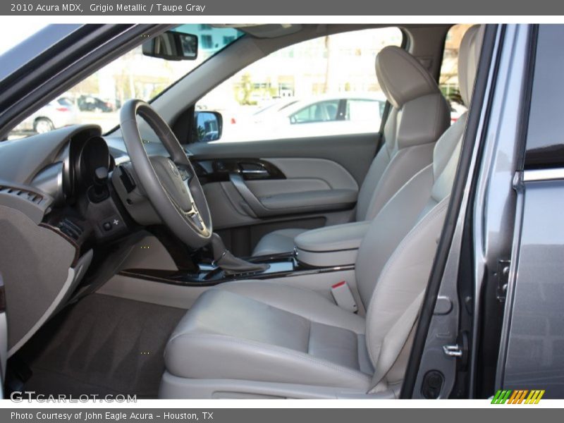 Grigio Metallic / Taupe Gray 2010 Acura MDX