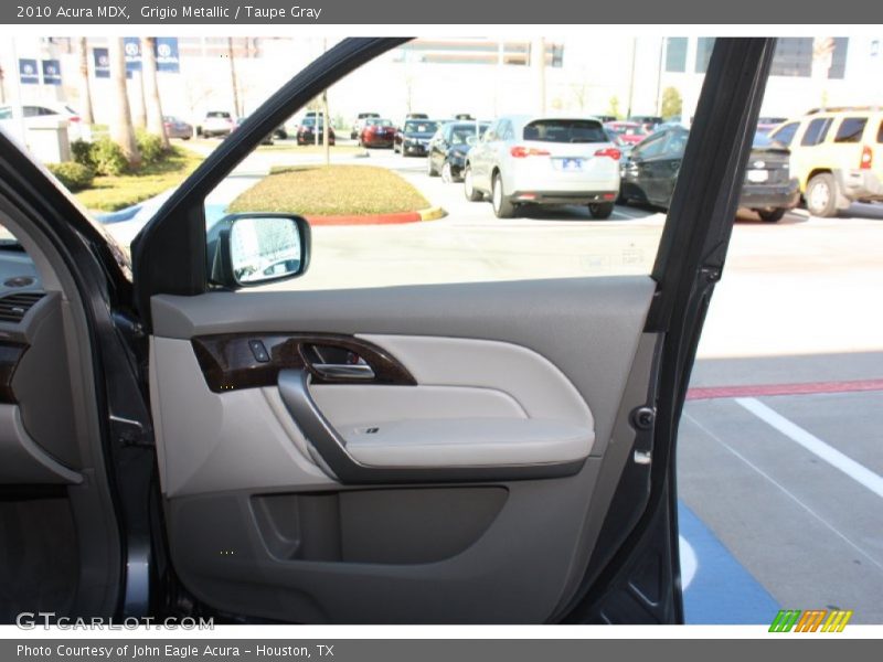 Grigio Metallic / Taupe Gray 2010 Acura MDX