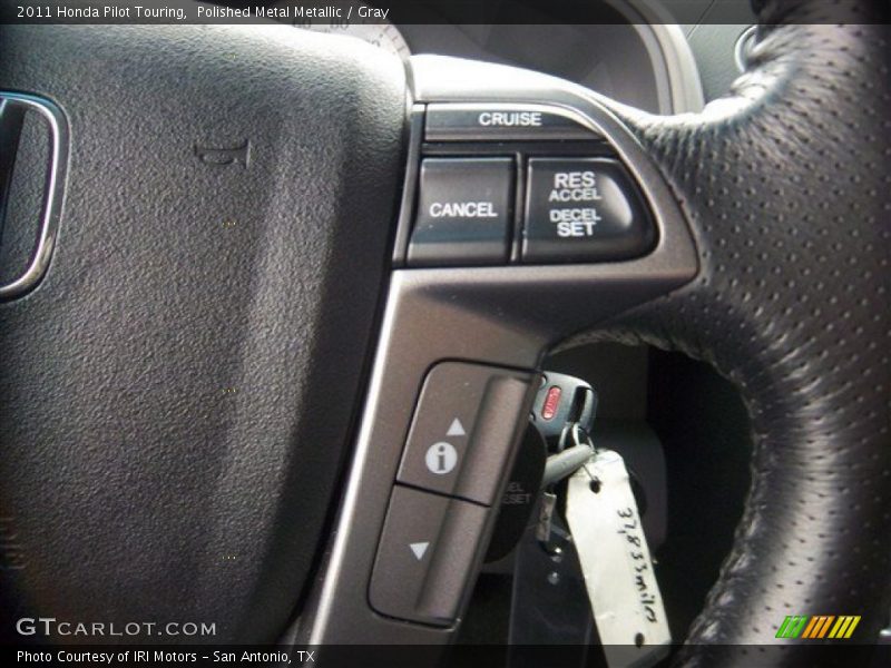 Polished Metal Metallic / Gray 2011 Honda Pilot Touring