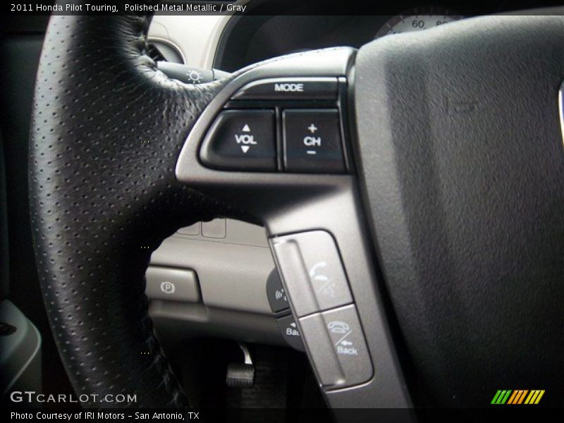 Polished Metal Metallic / Gray 2011 Honda Pilot Touring