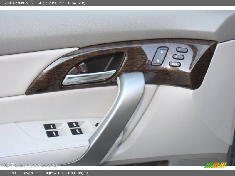 Grigio Metallic / Taupe Gray 2010 Acura MDX