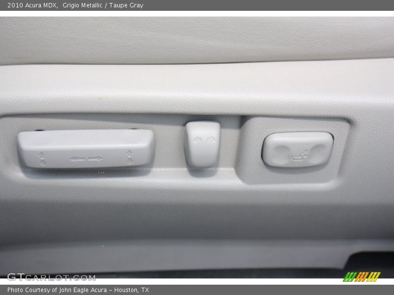 Grigio Metallic / Taupe Gray 2010 Acura MDX