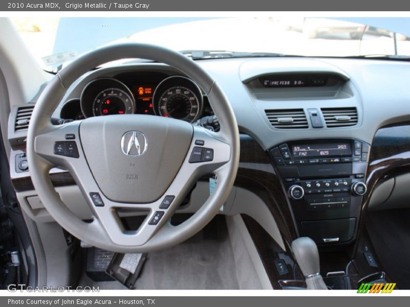 Grigio Metallic / Taupe Gray 2010 Acura MDX