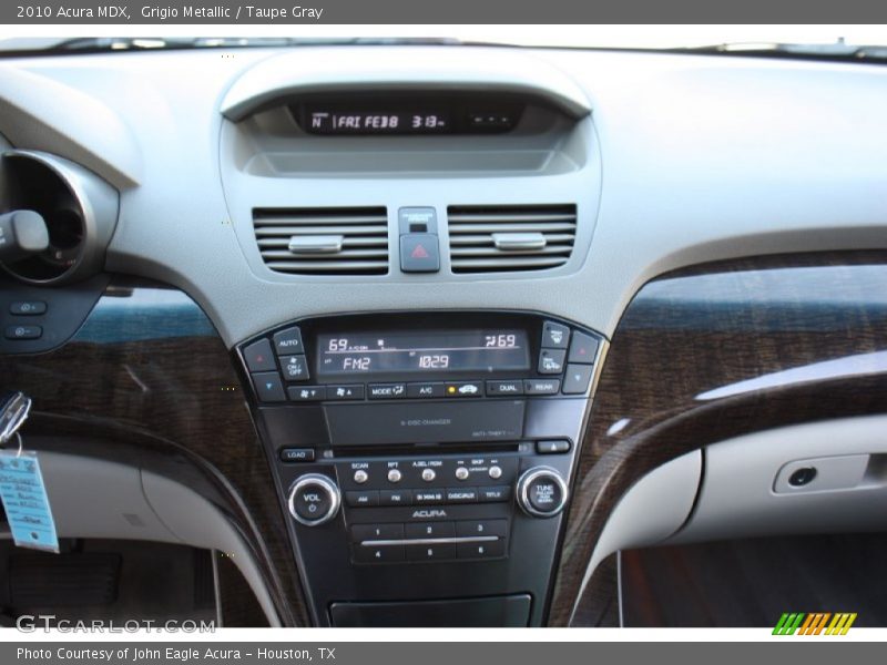 Grigio Metallic / Taupe Gray 2010 Acura MDX