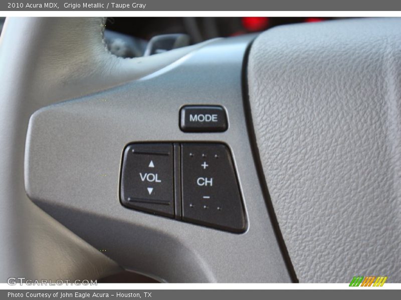 Grigio Metallic / Taupe Gray 2010 Acura MDX