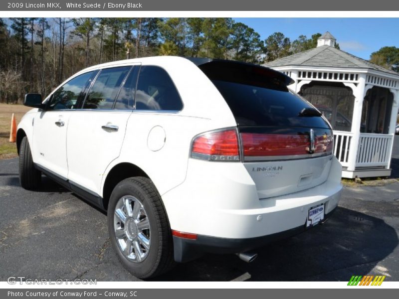 White Suede / Ebony Black 2009 Lincoln MKX