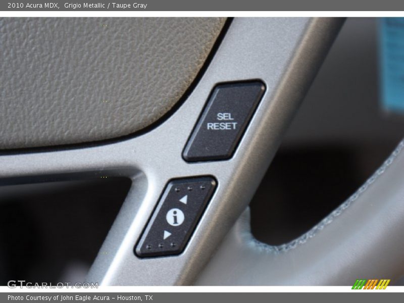 Grigio Metallic / Taupe Gray 2010 Acura MDX