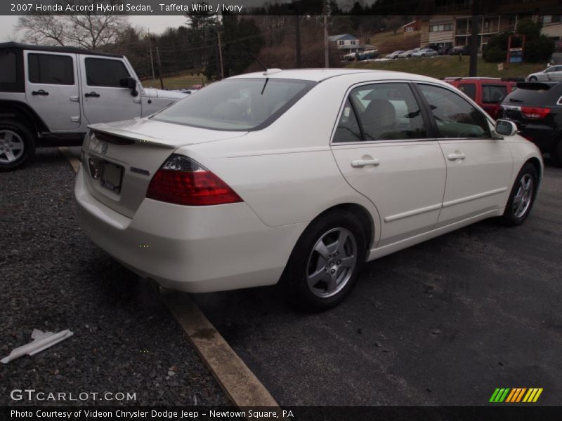 Taffeta White / Ivory 2007 Honda Accord Hybrid Sedan