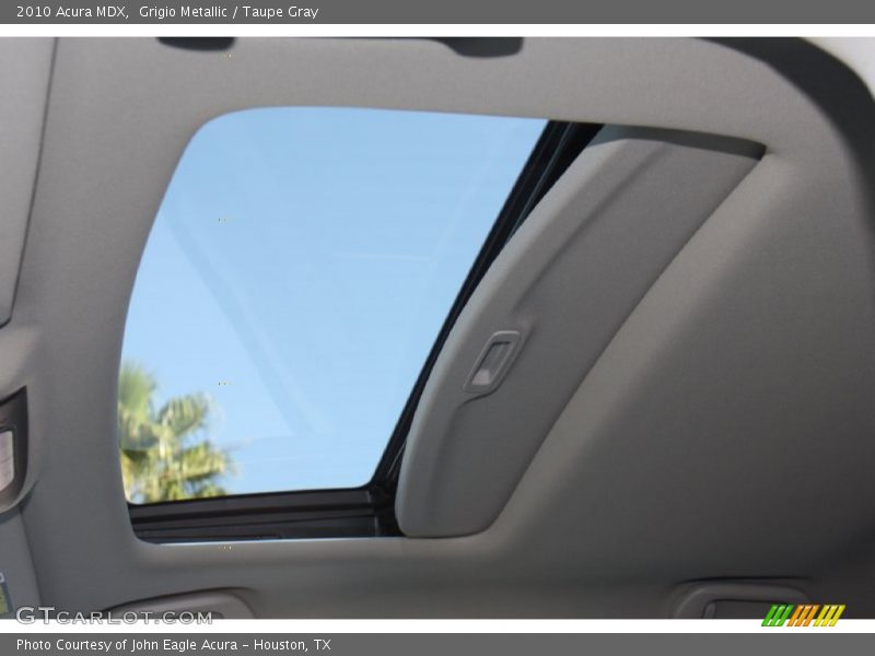 Grigio Metallic / Taupe Gray 2010 Acura MDX