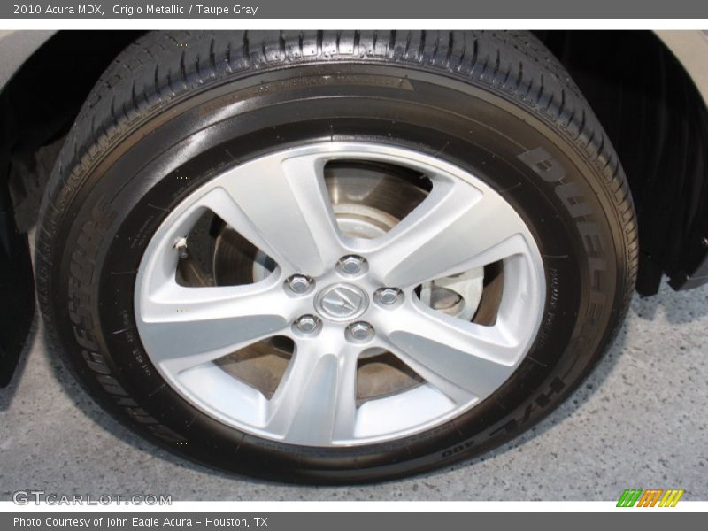 Grigio Metallic / Taupe Gray 2010 Acura MDX
