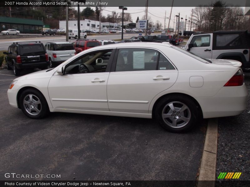 Taffeta White / Ivory 2007 Honda Accord Hybrid Sedan