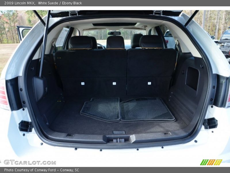 White Suede / Ebony Black 2009 Lincoln MKX