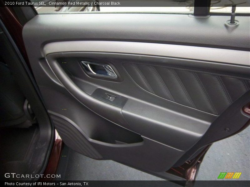 Cinnamon Red Metallic / Charcoal Black 2010 Ford Taurus SEL