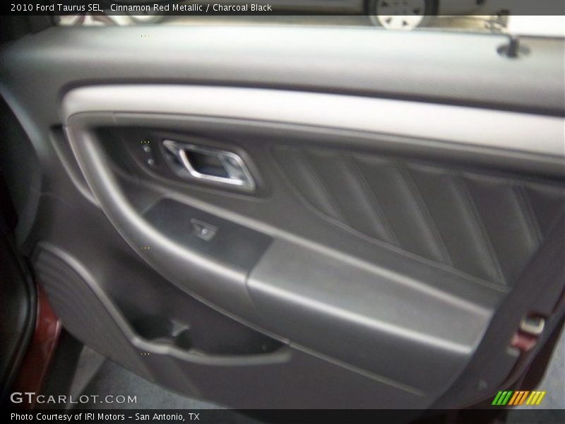 Cinnamon Red Metallic / Charcoal Black 2010 Ford Taurus SEL