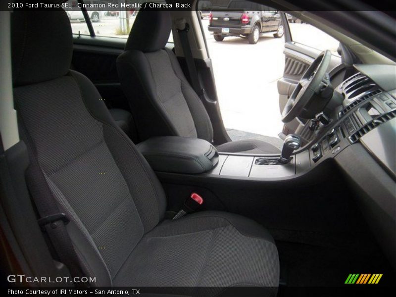 Cinnamon Red Metallic / Charcoal Black 2010 Ford Taurus SEL