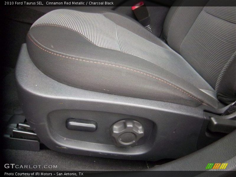 Cinnamon Red Metallic / Charcoal Black 2010 Ford Taurus SEL