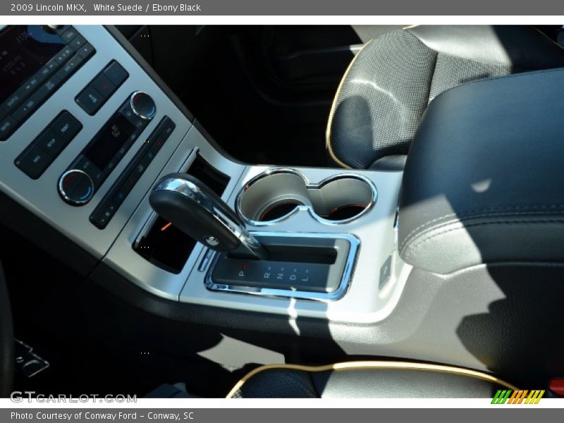 White Suede / Ebony Black 2009 Lincoln MKX