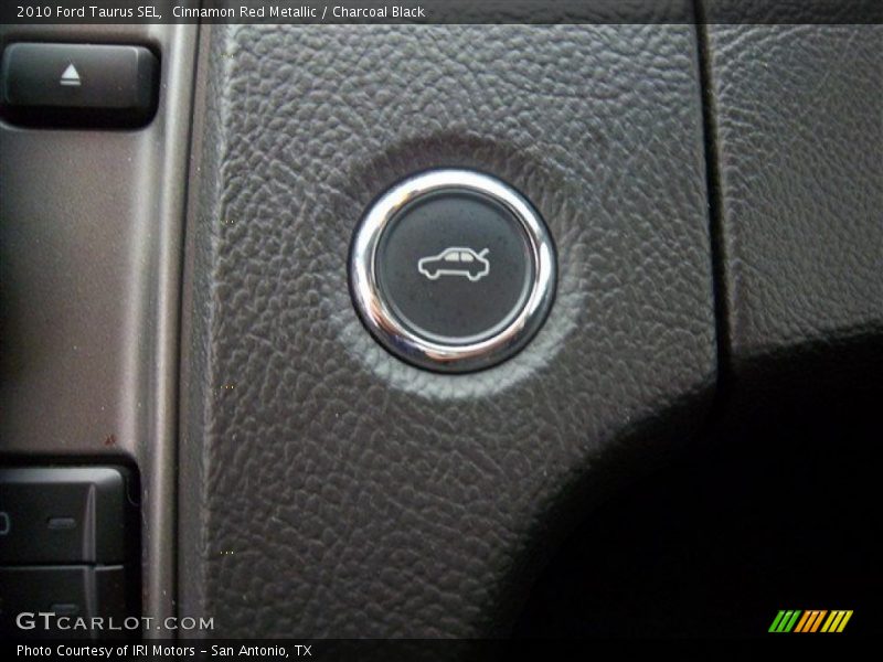 Cinnamon Red Metallic / Charcoal Black 2010 Ford Taurus SEL