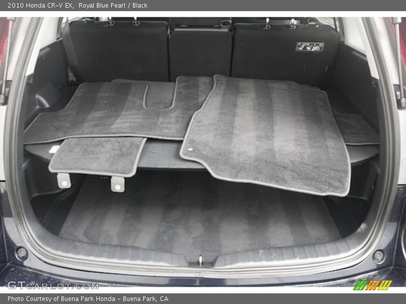Royal Blue Pearl / Black 2010 Honda CR-V EX