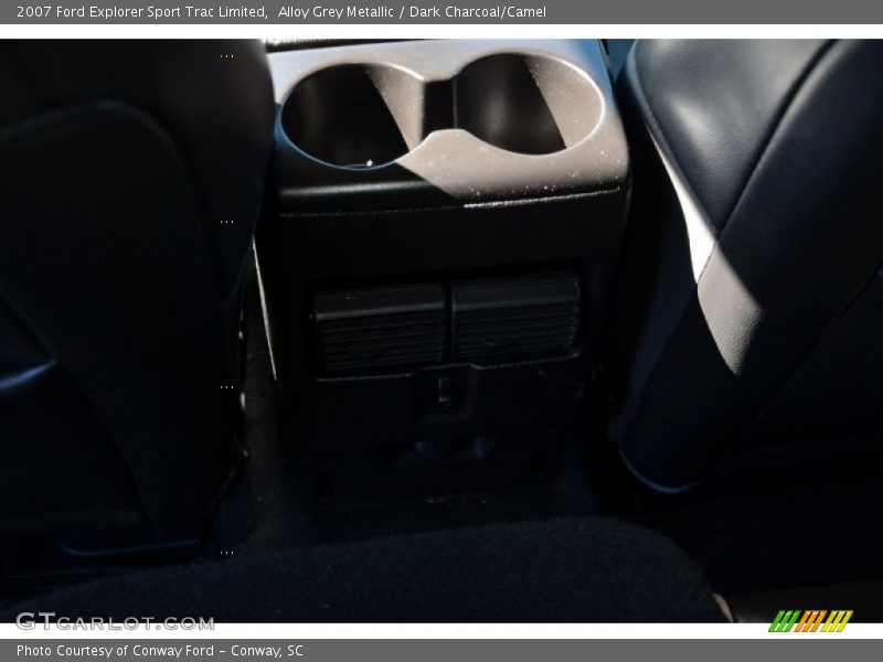 Alloy Grey Metallic / Dark Charcoal/Camel 2007 Ford Explorer Sport Trac Limited