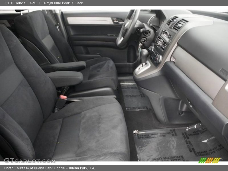 Royal Blue Pearl / Black 2010 Honda CR-V EX