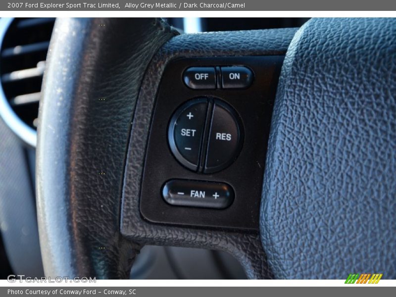 Controls of 2007 Explorer Sport Trac Limited