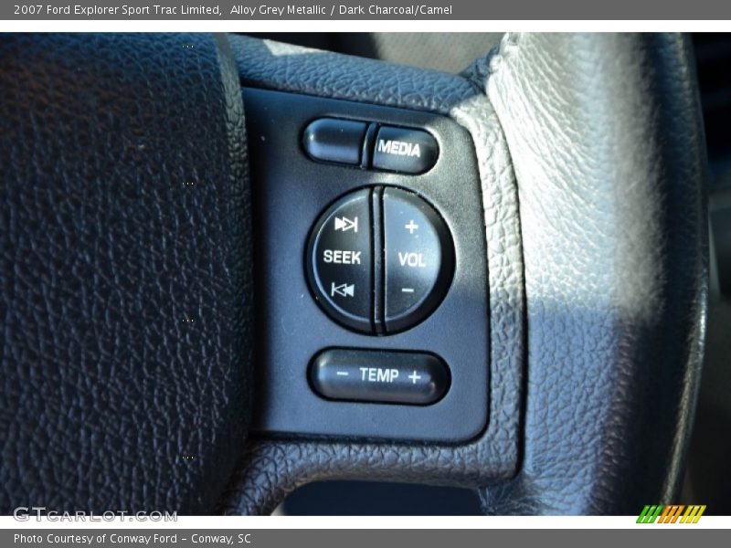 Controls of 2007 Explorer Sport Trac Limited