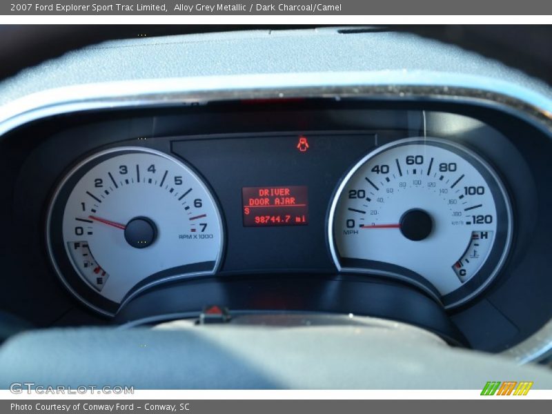  2007 Explorer Sport Trac Limited Limited Gauges