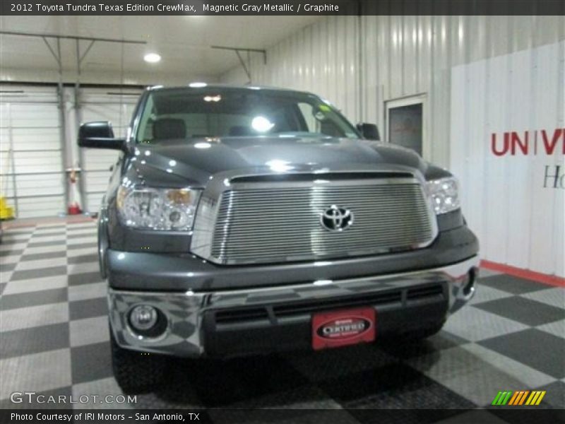 Magnetic Gray Metallic / Graphite 2012 Toyota Tundra Texas Edition CrewMax