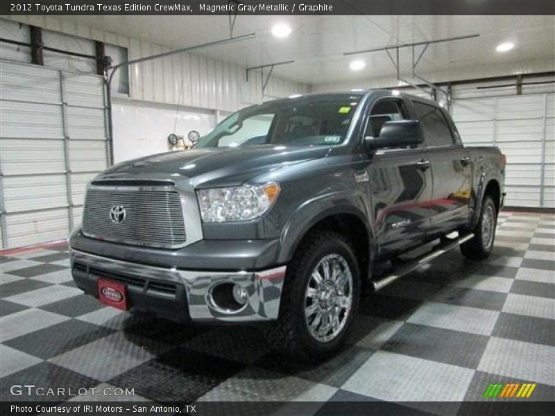 Magnetic Gray Metallic / Graphite 2012 Toyota Tundra Texas Edition CrewMax