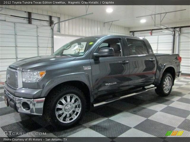 Magnetic Gray Metallic / Graphite 2012 Toyota Tundra Texas Edition CrewMax