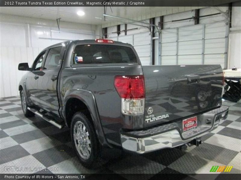 Magnetic Gray Metallic / Graphite 2012 Toyota Tundra Texas Edition CrewMax