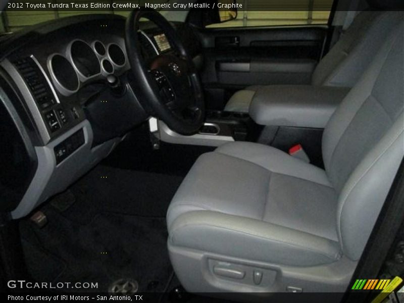 Magnetic Gray Metallic / Graphite 2012 Toyota Tundra Texas Edition CrewMax