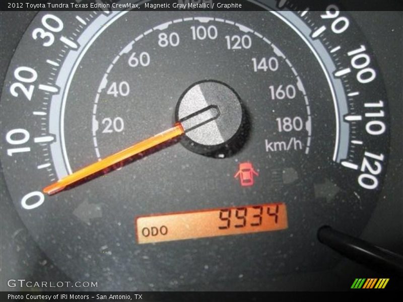 Magnetic Gray Metallic / Graphite 2012 Toyota Tundra Texas Edition CrewMax