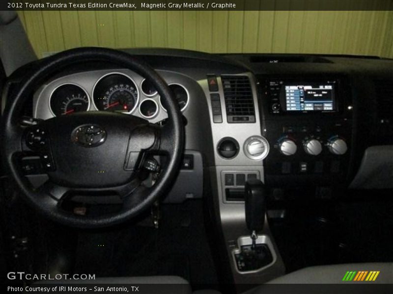 Magnetic Gray Metallic / Graphite 2012 Toyota Tundra Texas Edition CrewMax