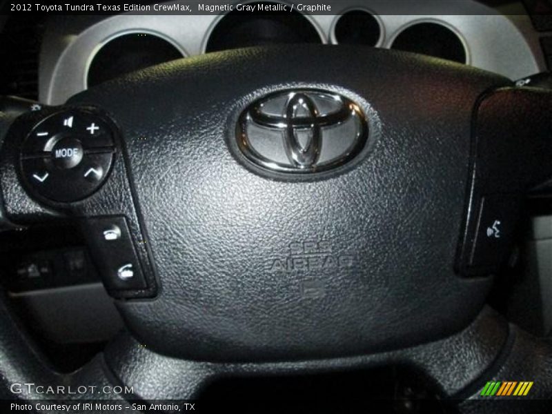 Magnetic Gray Metallic / Graphite 2012 Toyota Tundra Texas Edition CrewMax