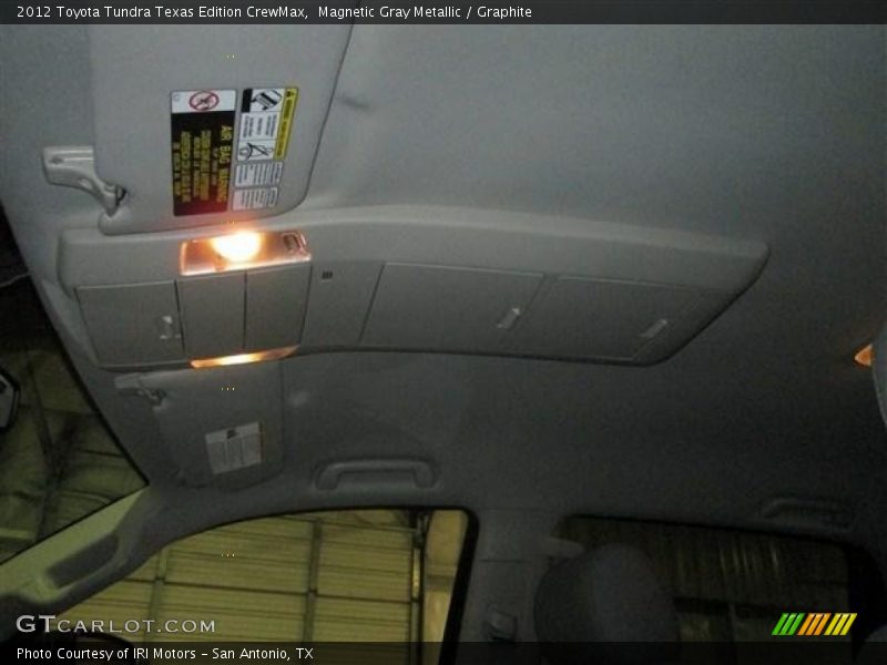 Magnetic Gray Metallic / Graphite 2012 Toyota Tundra Texas Edition CrewMax